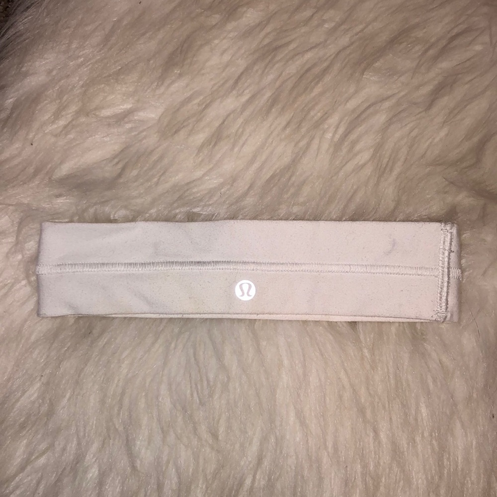 Lululemon White Headband